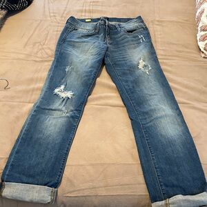 Judy Blue Women’s Relaxed Distressed Denim